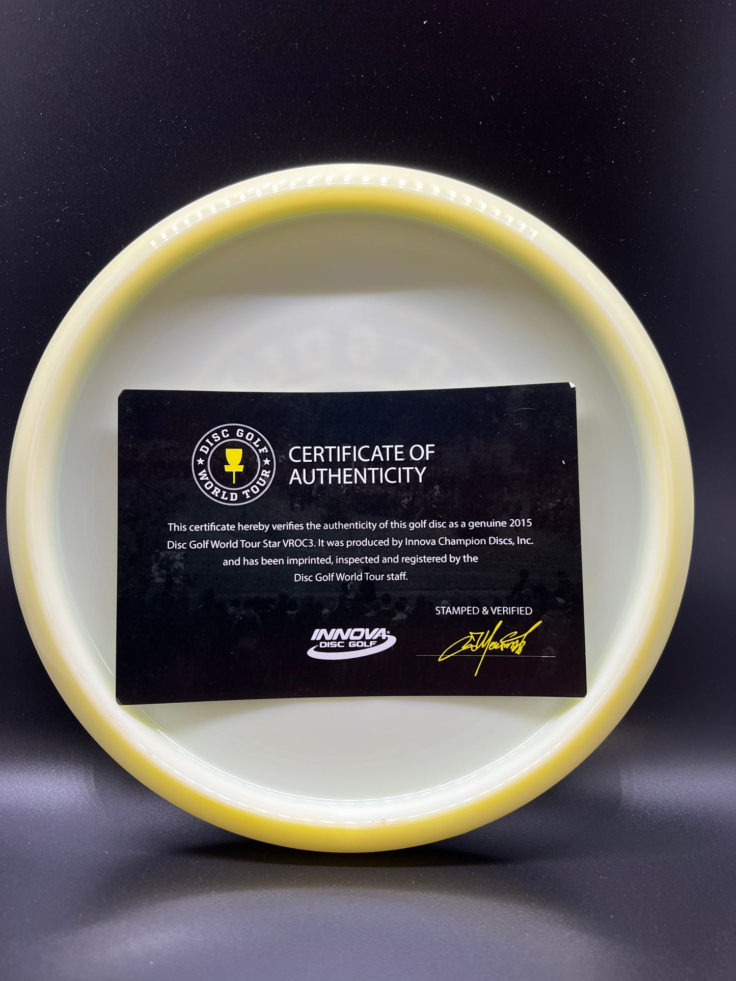 Innova First Run VRoc Disc Golf World Tour OOP