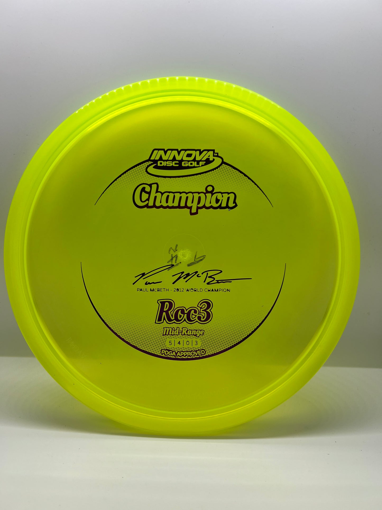 Innova Discs 2012 Paul Mcbeth Roc3 - OOP