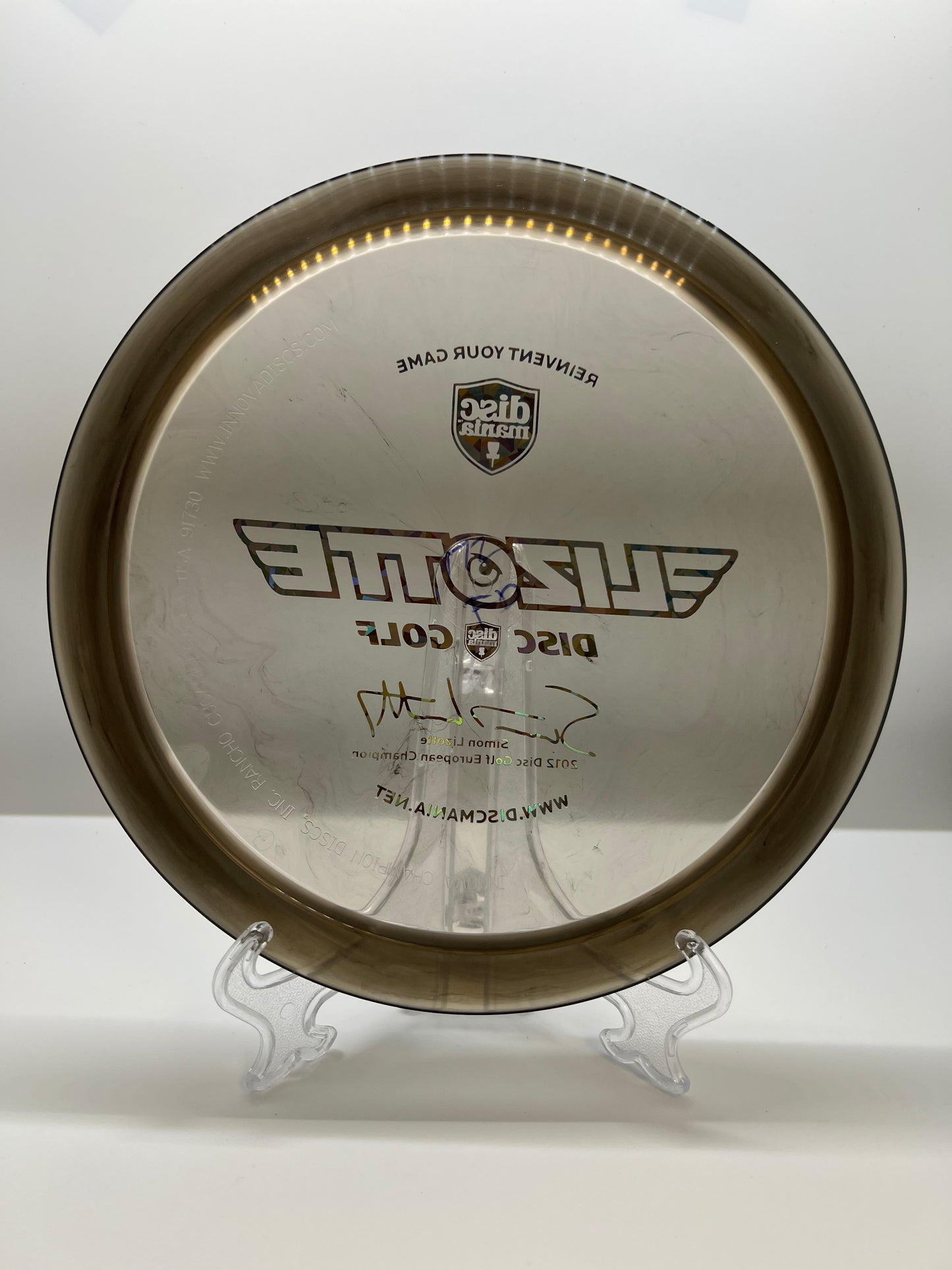 Disc Mania 2012 Simon Lizotte Black FD Rare OOP