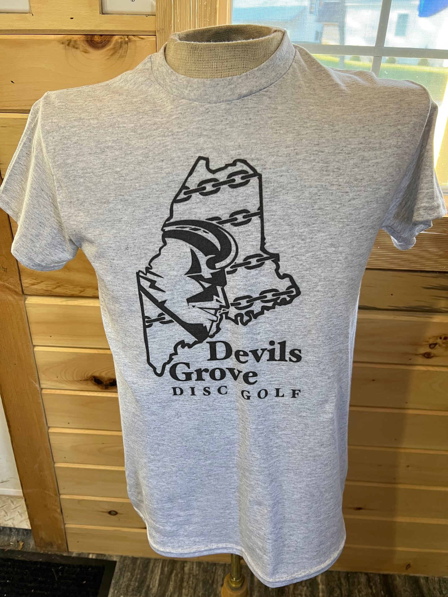 Devils Grove Maine Logo Cotton Tee
